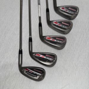 Adams Golf Red Line Iron Set 5-PW (missing 7) Right Handed Stock Shafts & Grips
